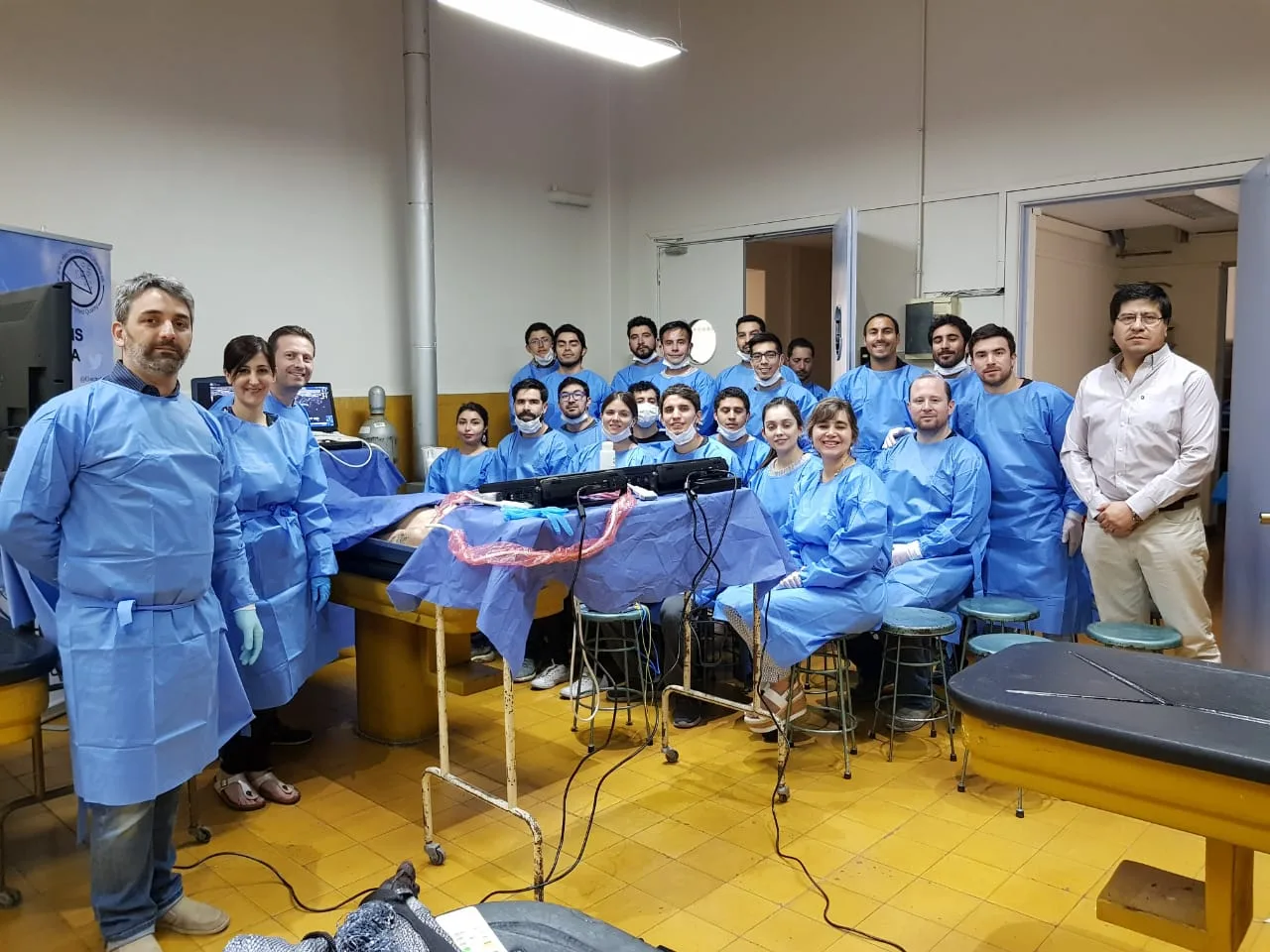 Curso de Electrólisis Percutánea Ecoguiada. Santiago, diciembre 2018