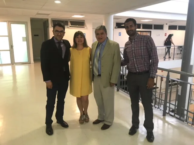 Defensa de grado del Magíster en Terapia Manual Ortopédica: felicidades a Marcelo Baldeón, 30 de enero de 2018