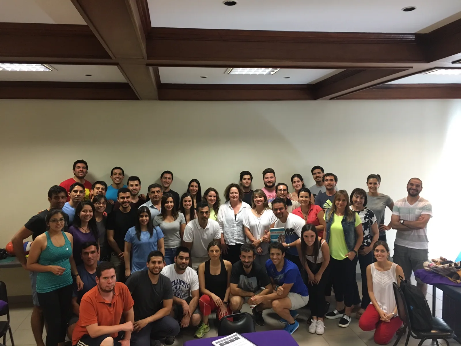 Curso Sarah Mottram. Santiago, Chile, diciembre 2016