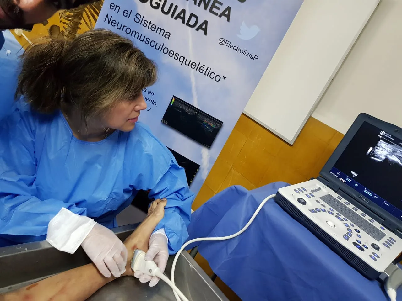 Curso de Electrólisis Percutánea Ecoguiada. Santiago, diciembre 2018